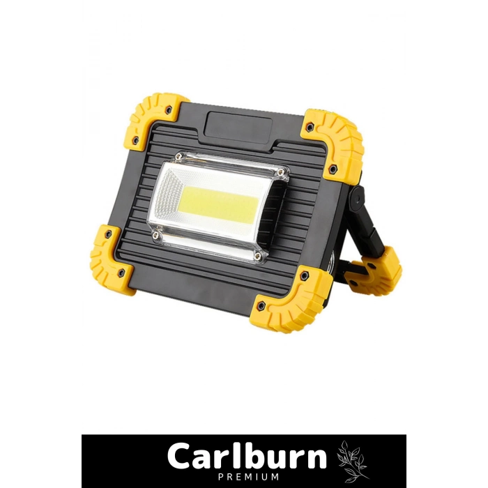 Premium 3 Mod Su Geçirmez 180 Derece Dönebilen 4400 Lityhum Pil 750 Lümen Powerbank Şarjlı Işıldak