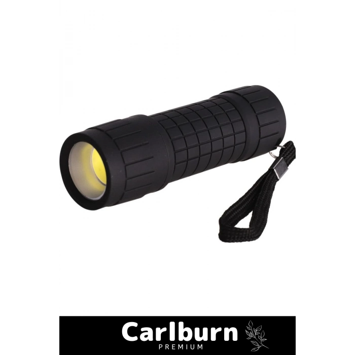 Özel Üretim Tek Modlu 10 Metre Menzilli Beyaz Aydınlatmalı 3 AAA Pille Çalışan SMD Ledli El Feneri