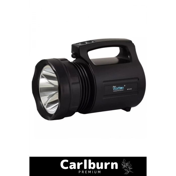 Premium 3 Modlu 300 Metre Menzilli Taşıma Askılı Beyaz Aydınlatma Işık Profesyonel Büyük Avcı Feneri