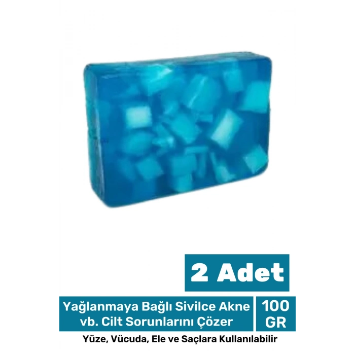 %100 Doğal Güzel Kokulu El Yüz Saç Vücut Cilt Orijinal Bitkisel Kolojen Sabunu 100G - 2 Adet