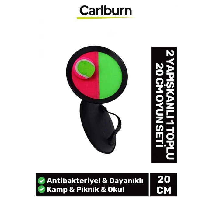 Premium Yumuşak Cash Ball 2 Yapışkanlı 1 Toplu 20 Cm Oyun Seti