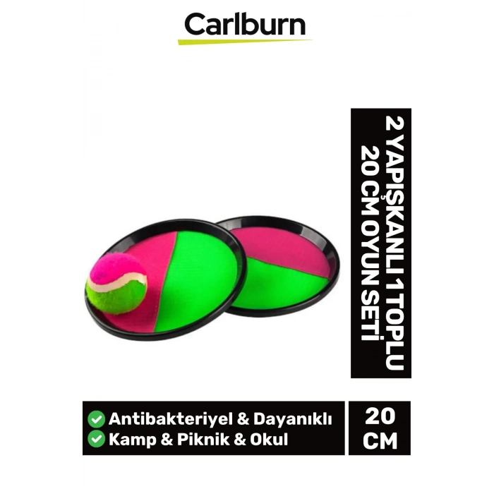 Premium Yumuşak Cash Ball 2 Yapışkanlı 1 Toplu 20 Cm Oyun Seti