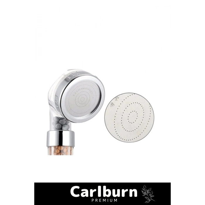 Premium Özel Zeolid Taşlı Yüksek Emisyon Güçlü Boncuklu Su Tasarruflu Kireç Önleyici Duş Başlığı