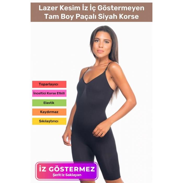 Özel Üretim Vücut Şekillendirici Toparlayıcı Sıkılaştırıcı Kadın Rahat Günlük Tam Boy Paçalı Korse