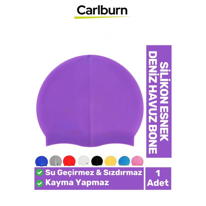 Özel Üretim Kaymaz Su Geçirmez Sızdırmaz Silikon Yüzücü Elastik Yüzme Şapkası Havuz Deniz Bonesi