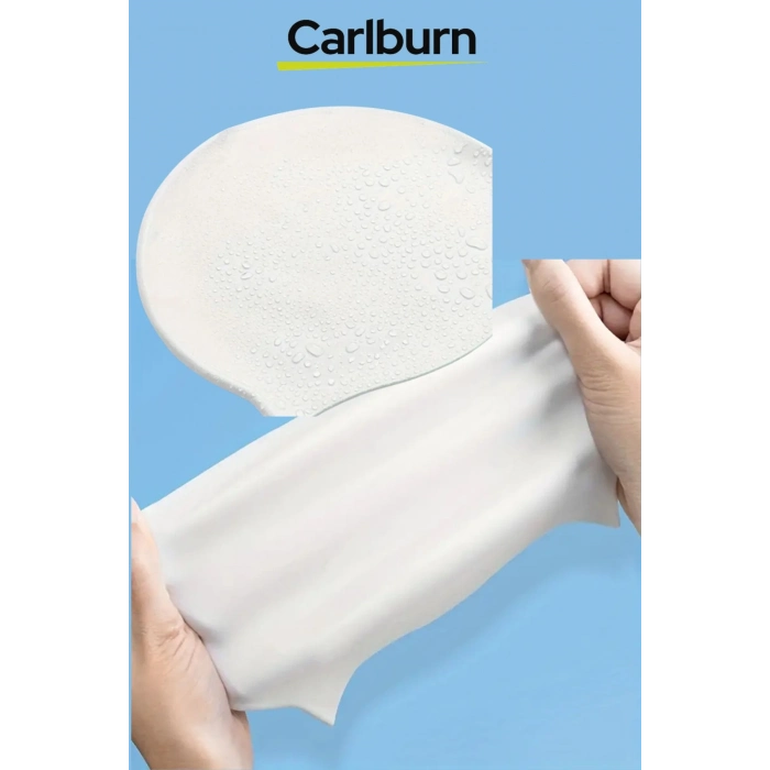 Özel Üretim Kaymaz Su Geçirmez Sızdırmaz Silikon Yüzücü Elastik Yüzme Şapkası Havuz Deniz Bonesi