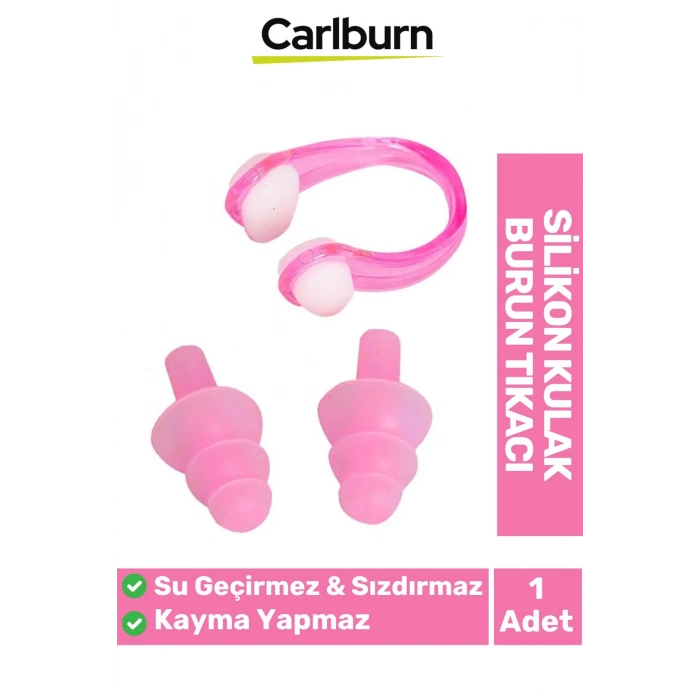 Özel Üretim Yıkanabilir Elastik Kutulu Su Geçirmez Sızdırmaz Kaymaz Silikon Kulak Burun Tıkacı