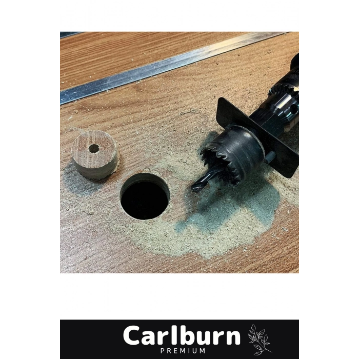 Premium 16 Parça Panç Seti Ağaç Kesme Alyan Anahtarlı Alçıpan Tavan Kesme Matkap Ucu Takımı