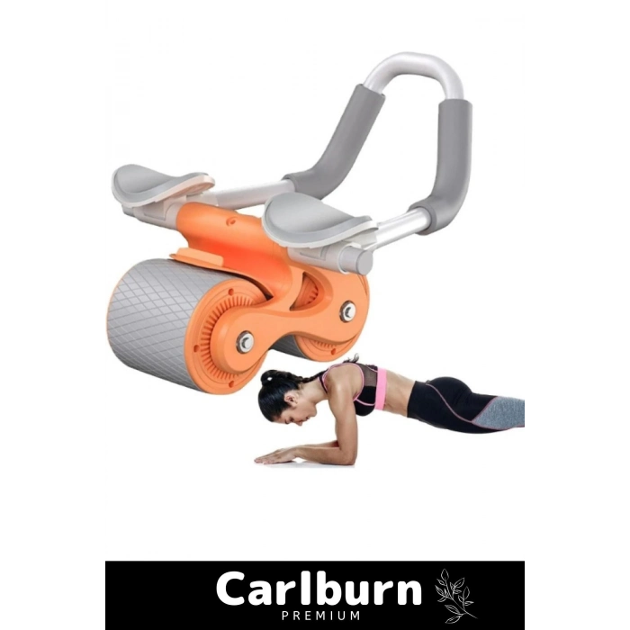 Premium Kaymaz Önleyici Geri Dönme Akıllı Fren Sessiz Çalışan AB Roller Karın Kası Egzersiz Tekerlek