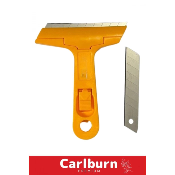 Premium Çok Fonksiyonlu Profesyonel Cam Fayans Derz Boya Kazıma Bıçağı 2 Adet Yedek Bıçak Hediyeli