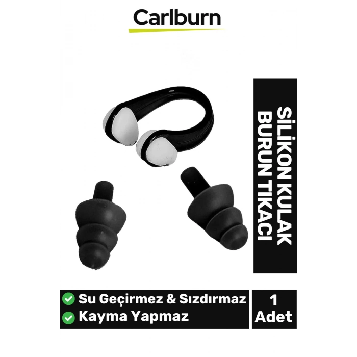 Özel Üretim Yıkanabilir Elastik Kutulu Su Geçirmez Sızdırmaz Kaymaz Silikon Kulak Burun Tıkacı