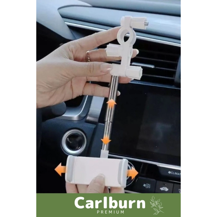 Özel Üretim 360 Derece Dönebilen Ayarlanabilir Hızlı Sökülebilen Dikiz Aynaya Takılan Telefon Tutucu