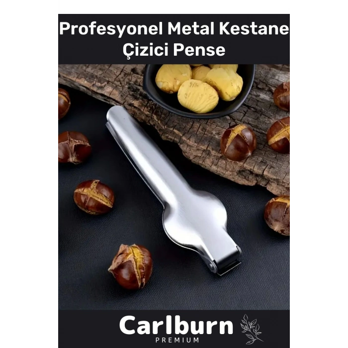 Özel Üretim Profesyonel Kaymaz Sağlı Ergonomik Paslanmaz Çelik Metal Kestane Çizici Pense