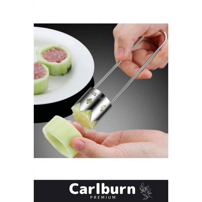 Özel Tasarım Paslanmaz Çelik Sağlam Dayanıklı Biber Domates Meyve Sebze Çekirdek Çıkarma Aparatı