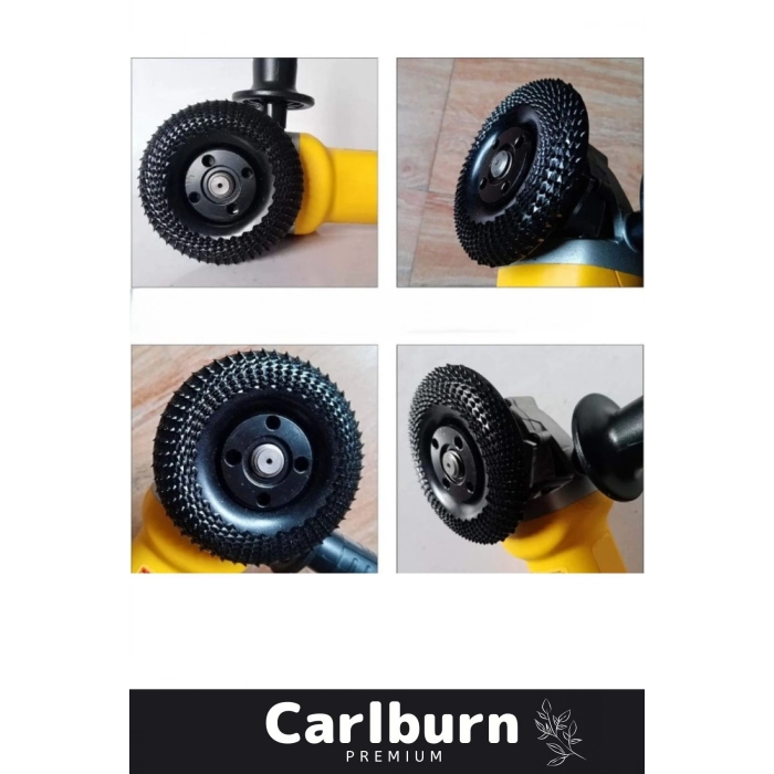 Premium Oyma Şekillendirme Titanyum Kaplama Plastik Kauçuk Oyma Taşlama Makine Uyumlu Ahşap Eğe Disk