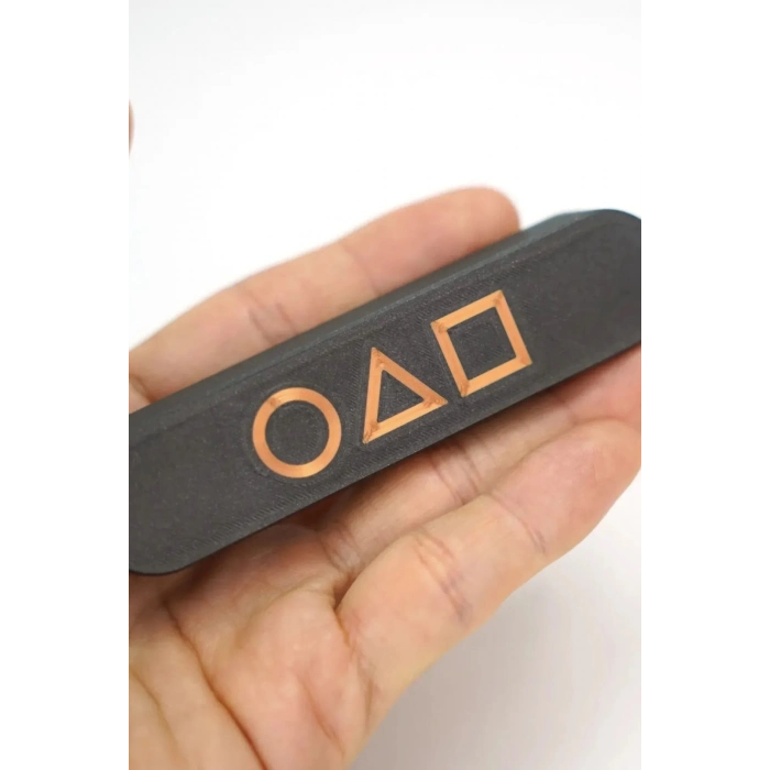 Özel Üretim Kumlu Renkli Beş Taş Gonggi Kalamar Squid Game 5 Taş Oyunu - 2 Set