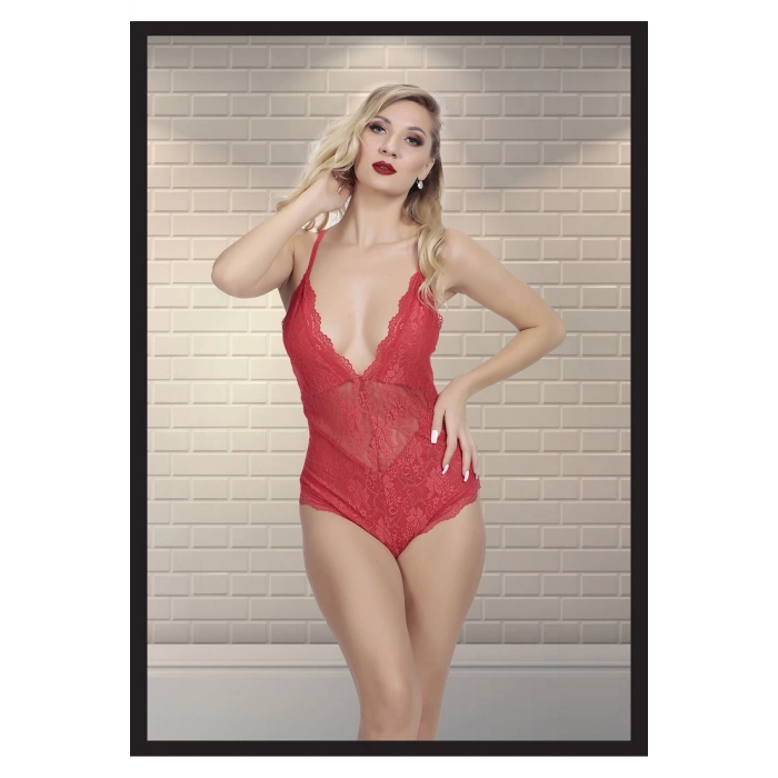 Özel Üretim Fantezi Erotik Seksi Kadın Dantelli Zarif Transparan İç Gösteren Şık Babydoll