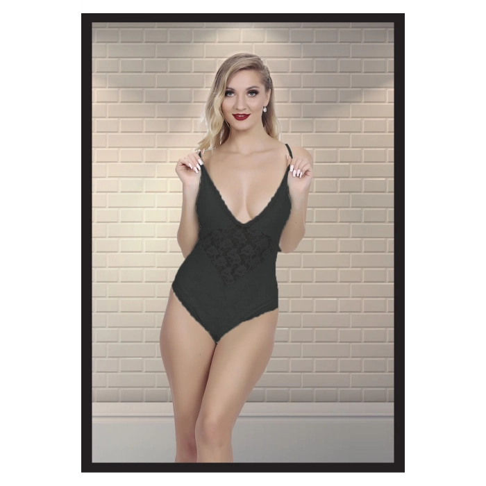 Özel Üretim Fantezi Erotik Seksi Kadın Dantelli Zarif Transparan İç Gösteren Şık Babydoll