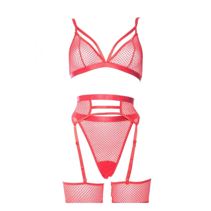 Özel Üretim Seksi Zarif Büyüleyici Kadın Cezbedici Şık Rahat Fantezi File Jartiyer Takım