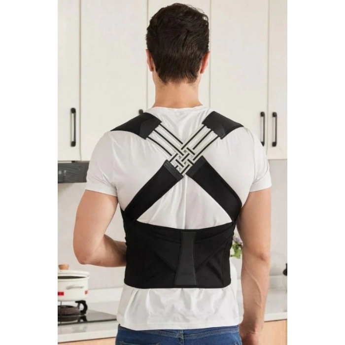 Özel Üretim Omurga Sırt Kas Güçlendirici Sırt Boyun Omuz Doğru Duruş Rahat Dik Duruş Korsesi