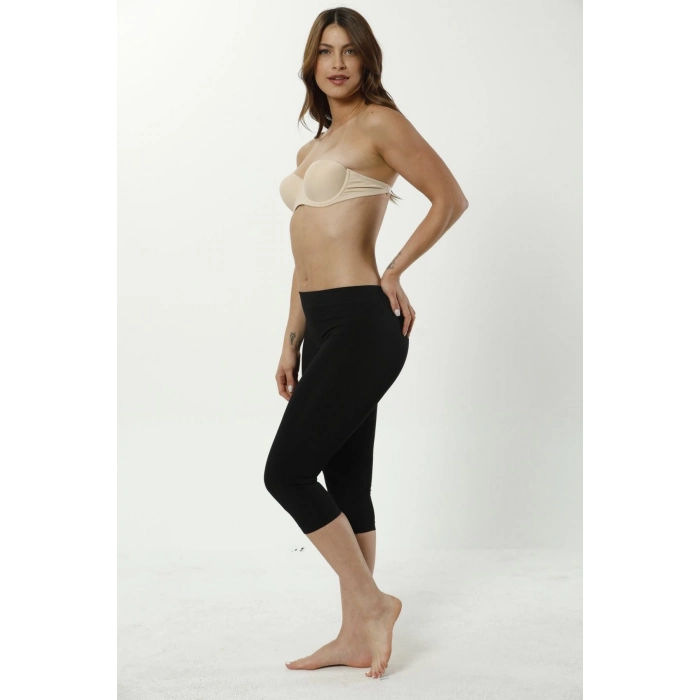 Premium Bel Kısmı Duble Çift Kat Garanti İki Beden İnceltir Toparlayıcı Diz Altı Lazer Korse Tayt