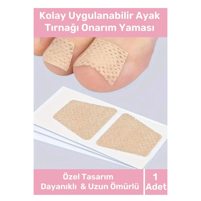 Özel Üretim Tırnak Güçlendirmek Canlandırmak Hasar Renk Kolay Uygulanabilir Ayak Tırnağı Onarım Yama