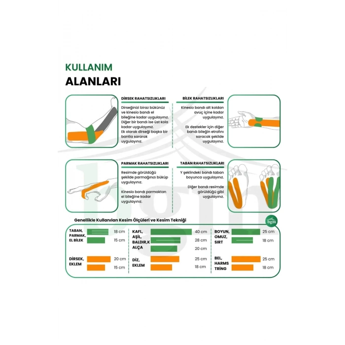 Hızlı Etkili Büyük Boy Kas Eklem Bel Bacak Kol Boyun Sırt Omuz Karın Kalça Ağrı Isı Bandı 5cmx5m