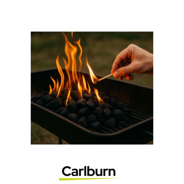 Yeni Nesil Çıra Odun Gerektirmez Çabuk Tutuşan Tek Kibritle Yüksek Isıyla Yanan Mangal Kömürü 2 KG