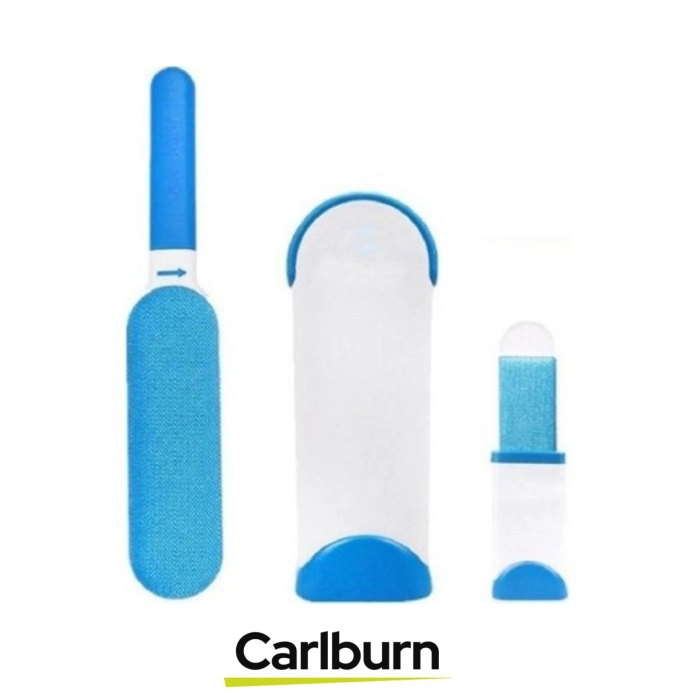 Özel Üretim Çift Taraflı Uzun Ömürlü Mobilya Halı Elbise Tişört Tüy Toz Temizleme 2li Fırça Seti