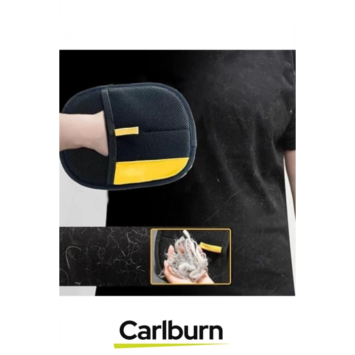 Yeni Nesil Kaymaz İki Yönlü Mikrofiber Kedi Köpek Evcil Hayvan Tüy Toplama Eldiveni 25x18 cm