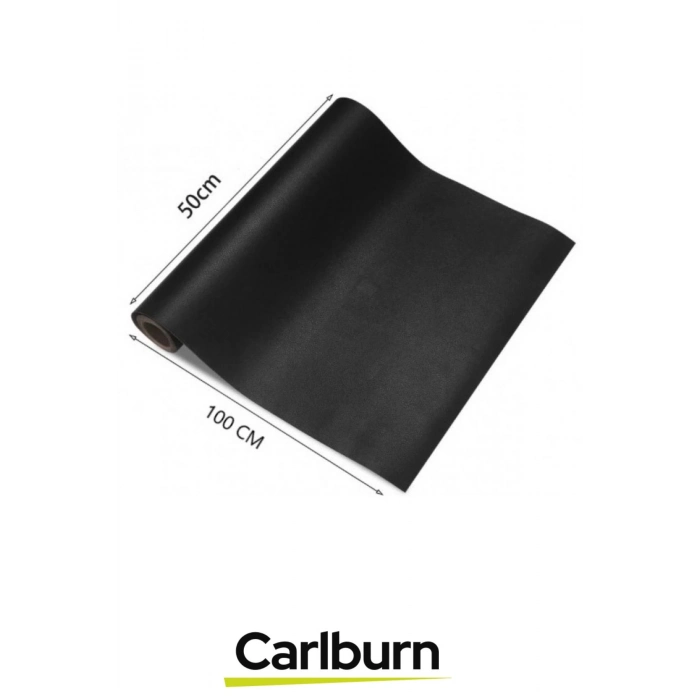 Su Geçirmez Uzun Ömürlü Kesilebilir Kendinden Yapışkanlı Deri Döşeme Tamir Kiti Siyah 100x50