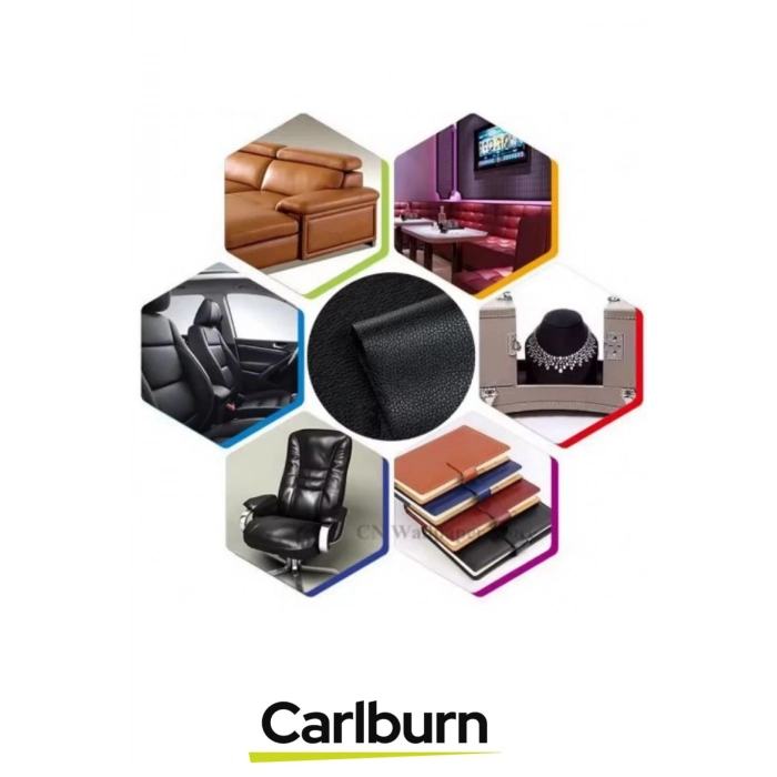 Su Geçirmez Uzun Ömürlü Kesilebilir Kendinden Yapışkanlı Deri Döşeme Tamir Kiti Siyah 100x50