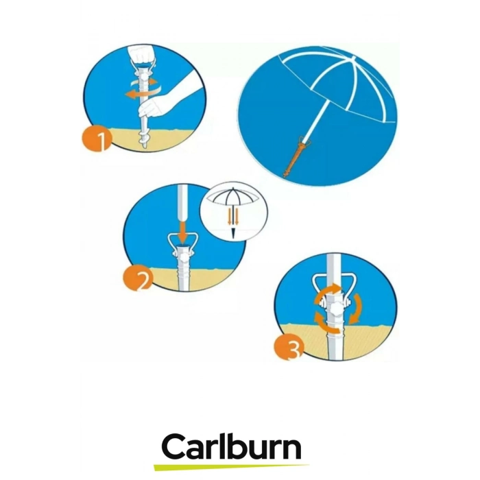 Özel Tasarım Dayanıklı Plastik 41cm Uzunluk 16cm Genişlik Plastik Şemsiye Sabitleme Kazığı