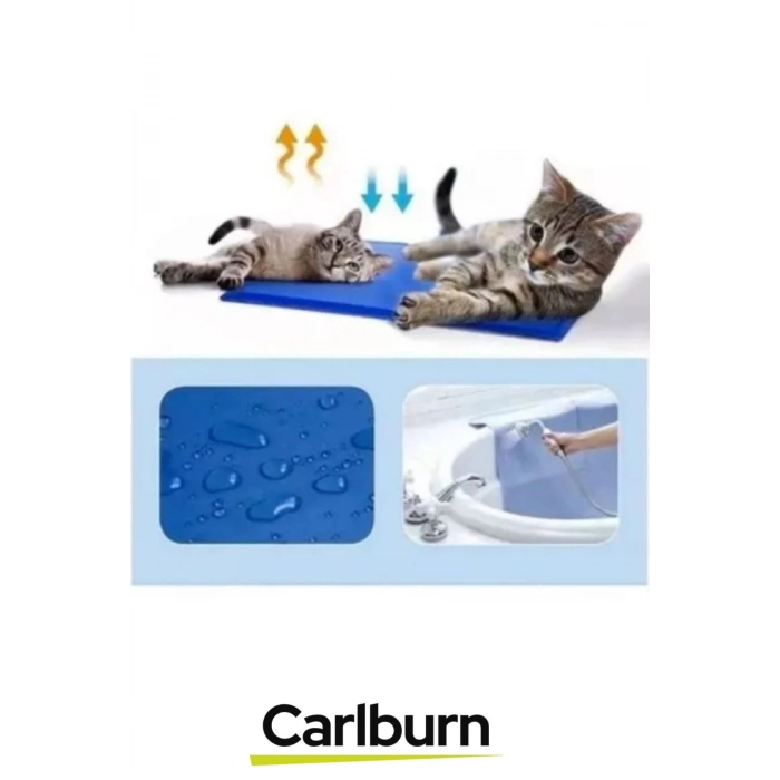 Özel Üretim Vücut Isısı Dengeleyen Kedi Köpek Jel Dolgulu Evcil Hayvan Soğutucu Yatak Mat 50x65 cm