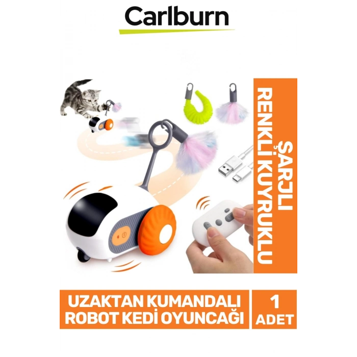 Özel Üretim Şarjlı Etkileşimli Renkli Kuyruk Aparatlı Aktivite Uzaktan Kumandalı Robot Kedi Oyuncağı
