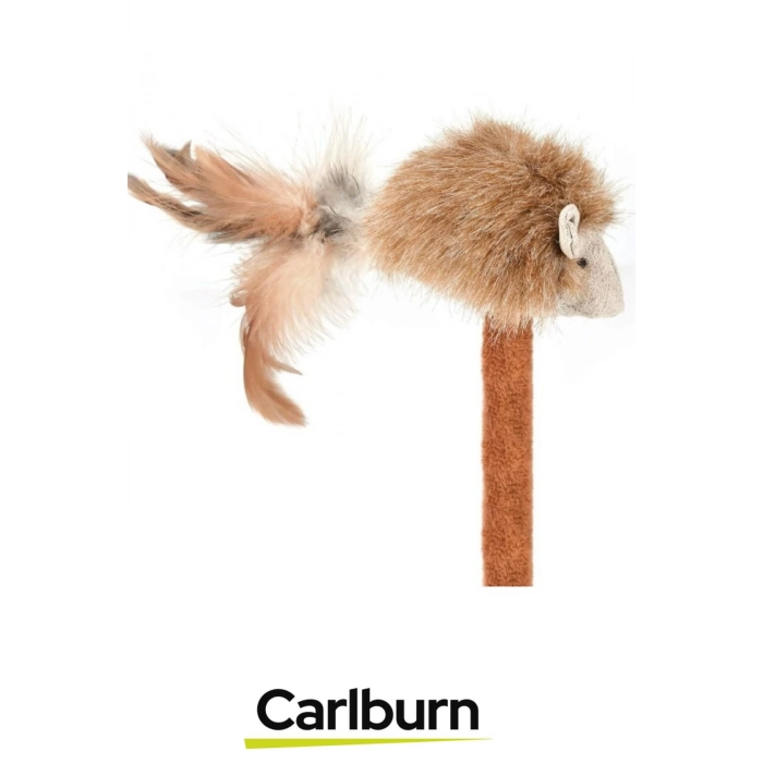 Premium Tırnak Törpüleme 14x14cm En 26cm Yükseklik Dayanıklı Sesli Oyuncaklı Kedi Tırmalama Tahtası