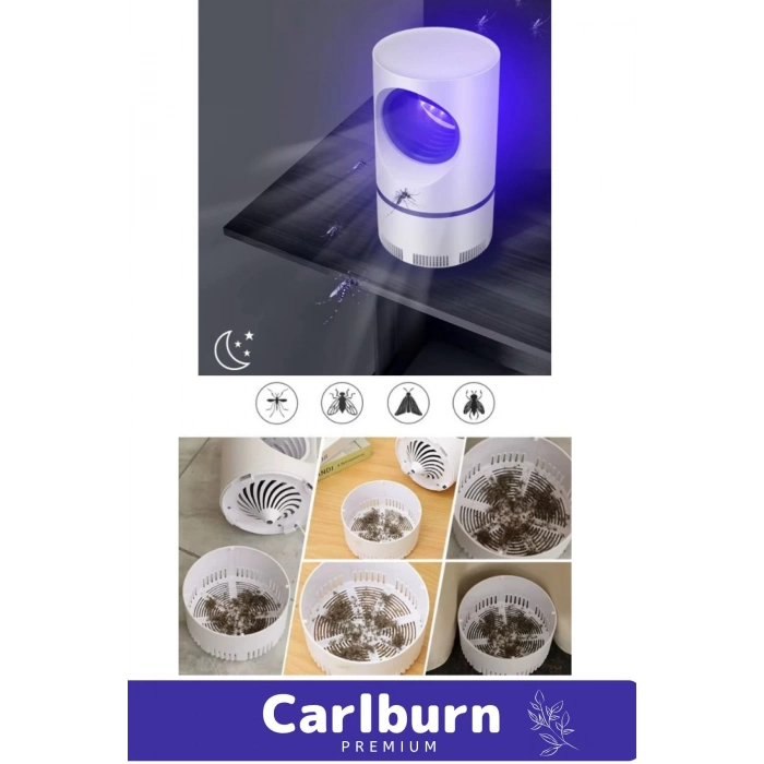 Premium Sessiz Yükseltmiş Güç 6 Uv Işık Elektrikli Uv Sinek Sivrisinek Haşere Öldürücü Lamba