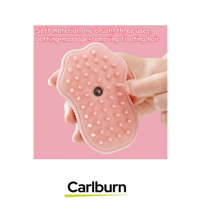 Özel Üretim Tüy Bakımı Kolaylaştıran Silikon Su Hazneli Doldurulabilen Pati Tasarımlı Buharlı Tarak