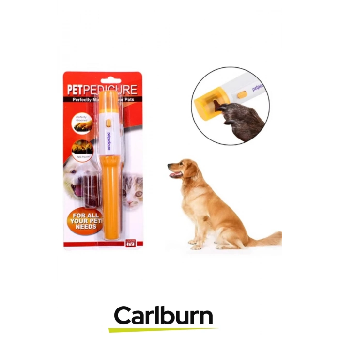 Özel Üretim Pilli Yontmaz Zarar Vermez Sessiz Törpü Evcil Hayvan Tırnak Bakım Cihazı