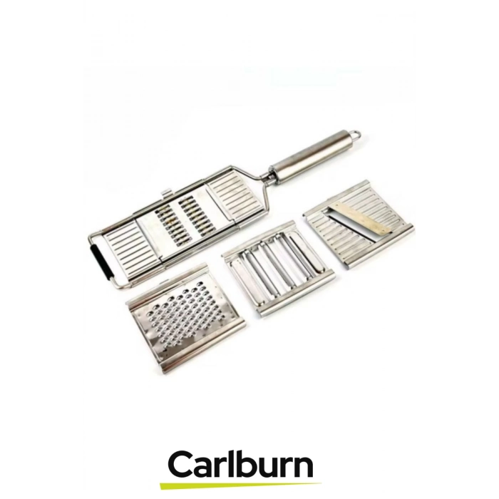 Özel Üretim Tutma Saplı Ergonomik Meyve Sebze Yüksek Kaliteli Paslanmaz Çelik 4lü Set El Rendesi