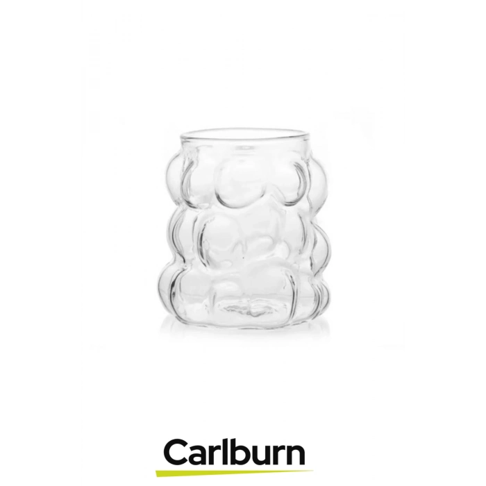 Özel Üretim Şeffaf İnce Isıya Karşı Dirençli Çay Kahve Su Dayanıklı Borosilikat Bubble Bardak