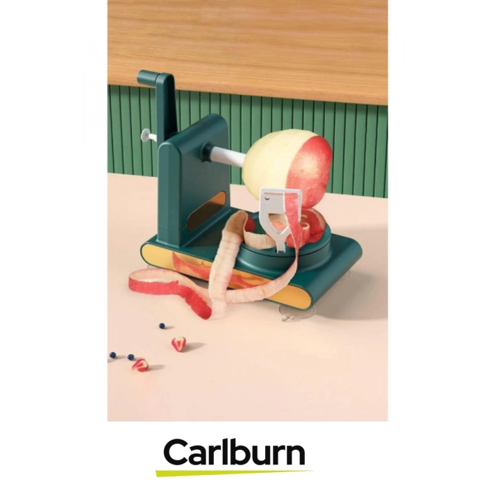 Özel Üretim Ergonomik Yapılı Pratik Vakumlu Kaymaz Meyve Sebze Soyma Makinesi