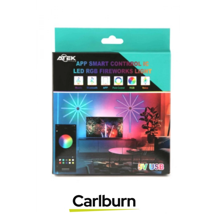 Özel Üretim IP20 Koruma 5V Usb Giriş Yapıştırılabilen RGB Şerit LED İç Mekan Palmiye Aydınlatma