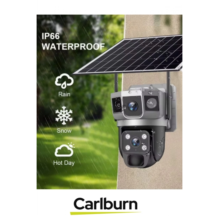 Online CCTV PTZ Kontrol Hareket Algılama Teknoloji 8000 mAh Güneş Enerji Dış Mekan Güvenlik Kamera