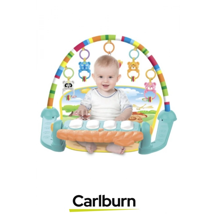 Özel Üretim Yumuşak Zemin Asılabilir Oyuncak Alanı Pilli Bebek Çocuk Piyanolu Mantar Oyun Halısı