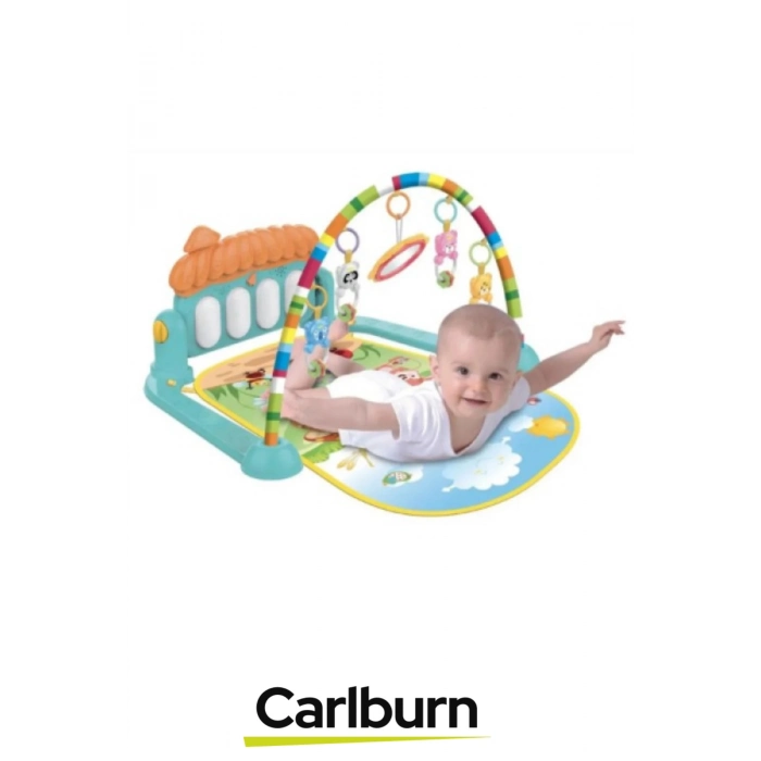 Özel Üretim Yumuşak Zemin Asılabilir Oyuncak Alanı Pilli Bebek Çocuk Piyanolu Mantar Oyun Halısı