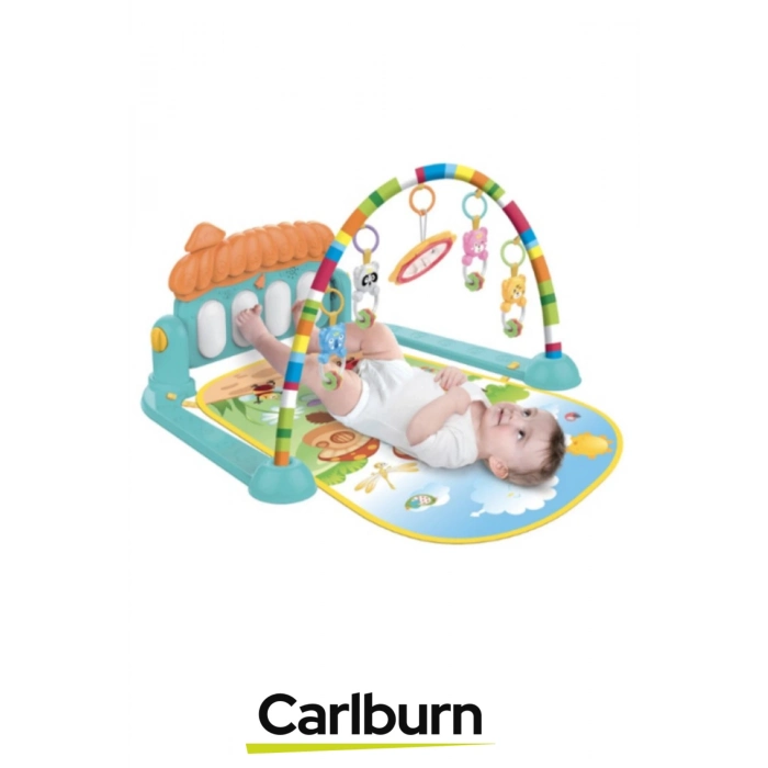 Özel Üretim Yumuşak Zemin Asılabilir Oyuncak Alanı Pilli Bebek Çocuk Piyanolu Mantar Oyun Halısı