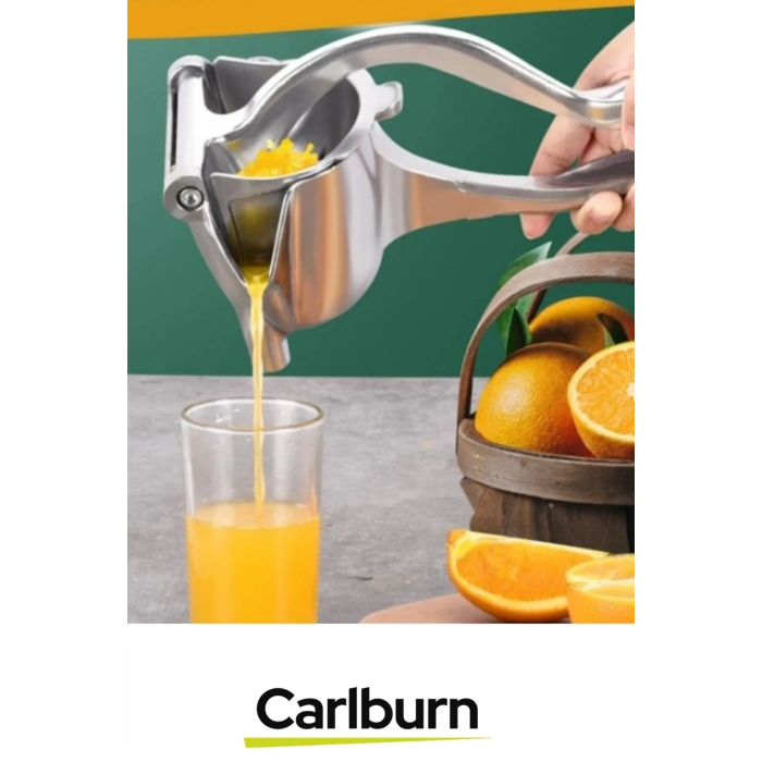 Özel Üretim Zararsız Yüzey Kaplamalı Portakal Limon Nar Paslanmaz Metal Meyve Sıkacağı El Presi