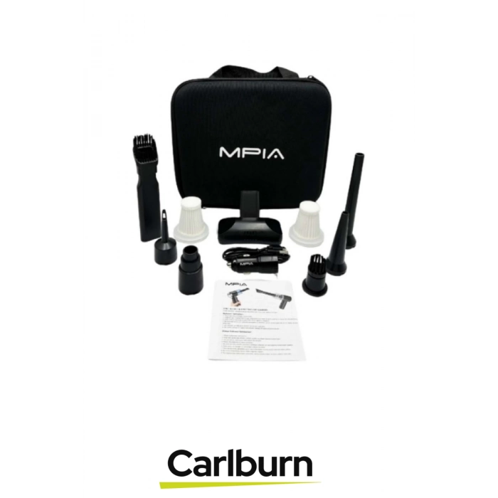 Premium 18000 PA Çekim Emiş Gücü 180W Led Göstergeli 0.5L Hacimli Şarjlı 10200 mAh Araç Süpürgesi