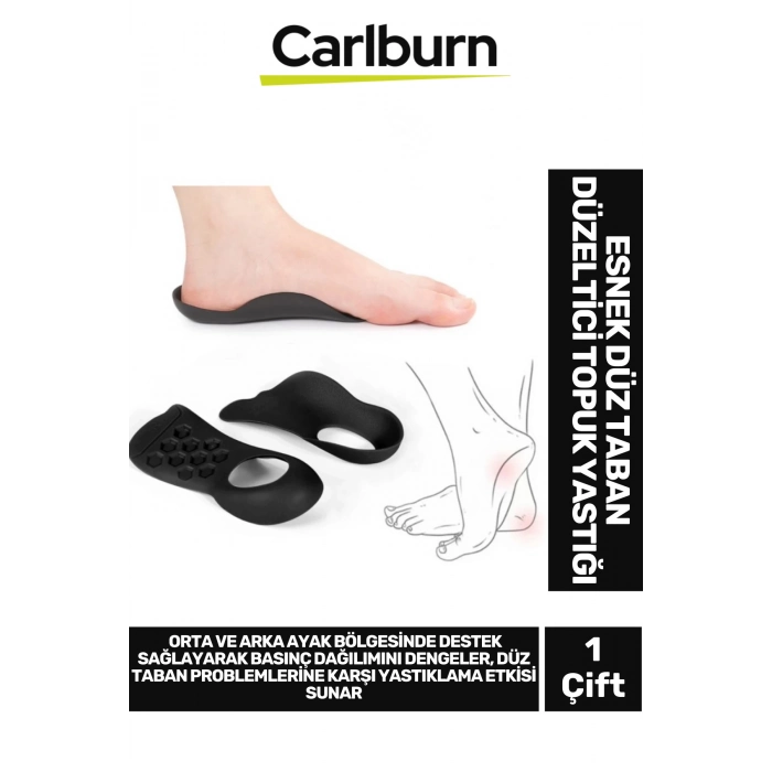 Özel Üretim Yumuşak Silikon Yürüyüş Konfor Artırıcı Esnek Düz Taban Düzeltici Topuk Yastığı